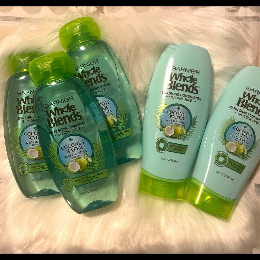 5 Garnier Whole Blends Products